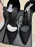 Luxury Shimmer Embellished Pointed Toe Stilettos